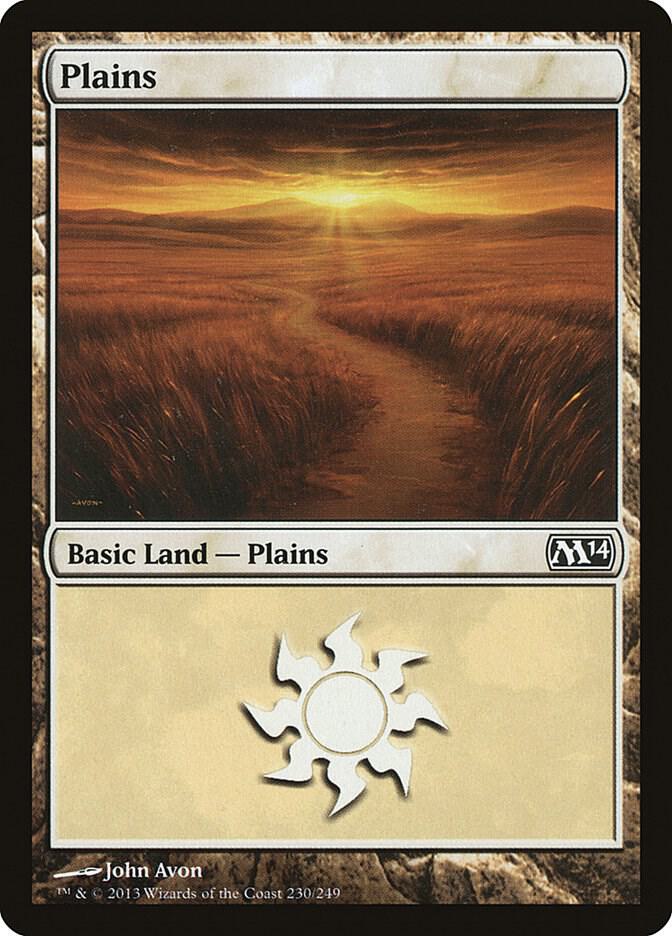 Plains (230) [Magic 2014 (M14)] 230