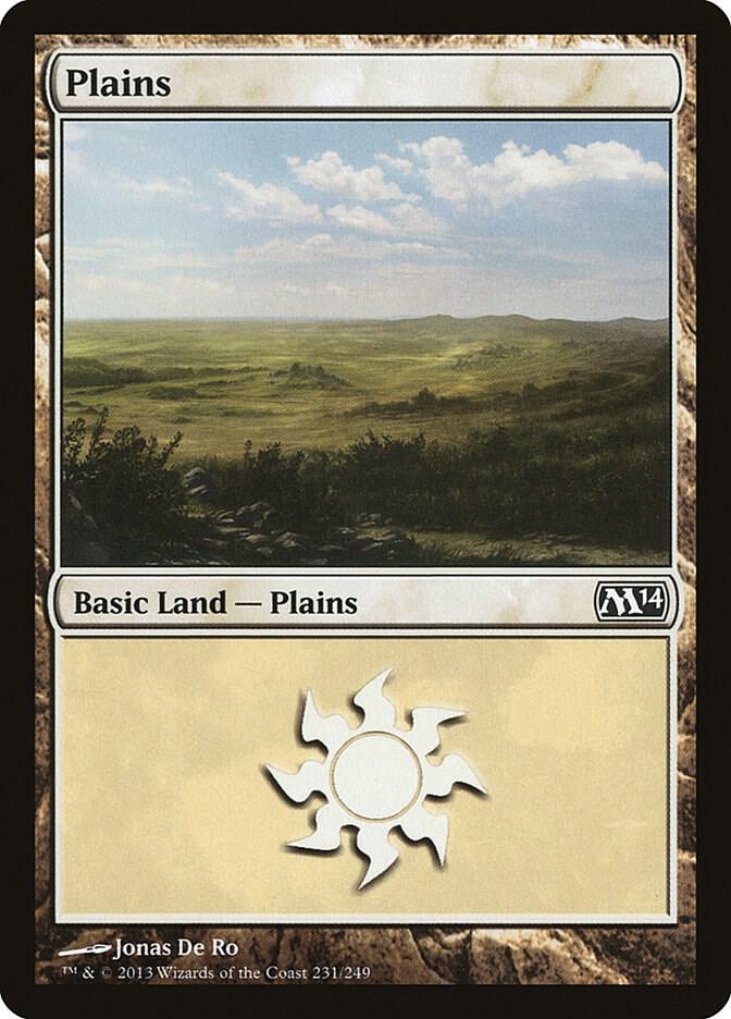 Plains (231) [Magic 2014 (M14)] 231