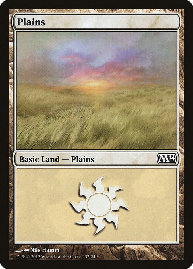 Plains (232) [Magic 2014 (M14)] 232