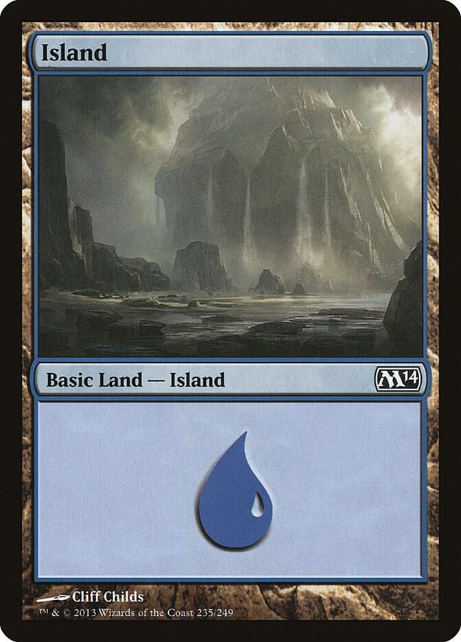 Island (235) [Magic 2014 (M14)] 235
