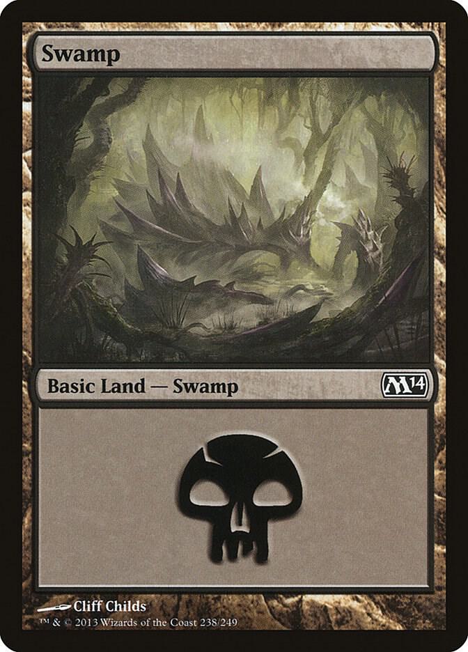 Swamp (238) [Magic 2014 (M14)] 238