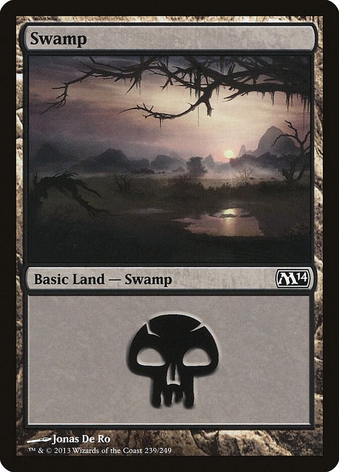 Swamp (239) [Magic 2014 (M14)] 239
