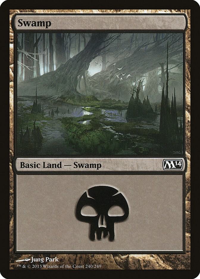Swamp (240) [Magic 2014 (M14)] 240
