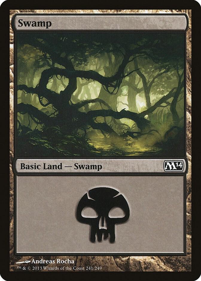 Swamp (241) [Magic 2014 (M14)] 241