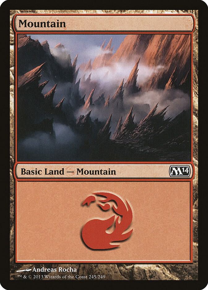 Mountain (245) [Magic 2014 (M14)] 245