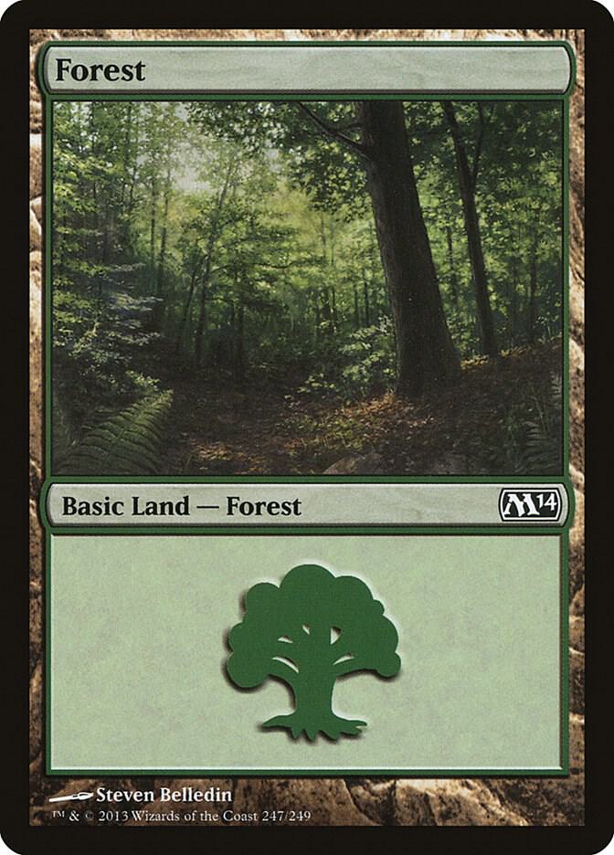 Forest (247) [Magic 2014 (M14)] 247
