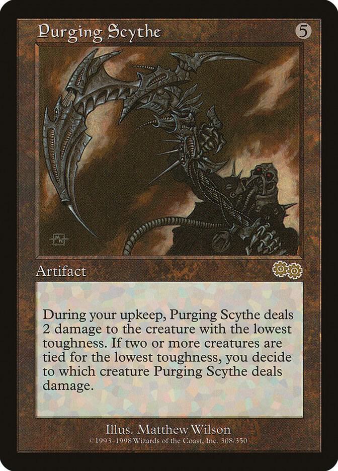 Purging Scythe [Urza's Saga] 308