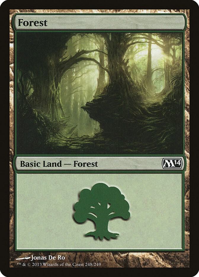 Forest (248) [Magic 2014 (M14)] 248