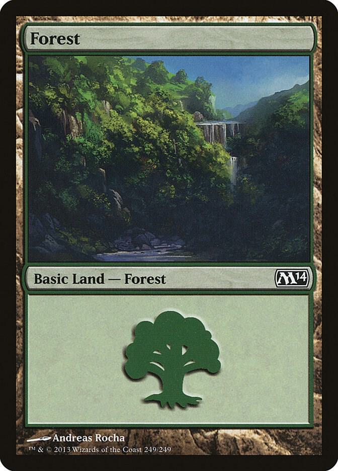 Forest (249) [Magic 2014 (M14)] 249