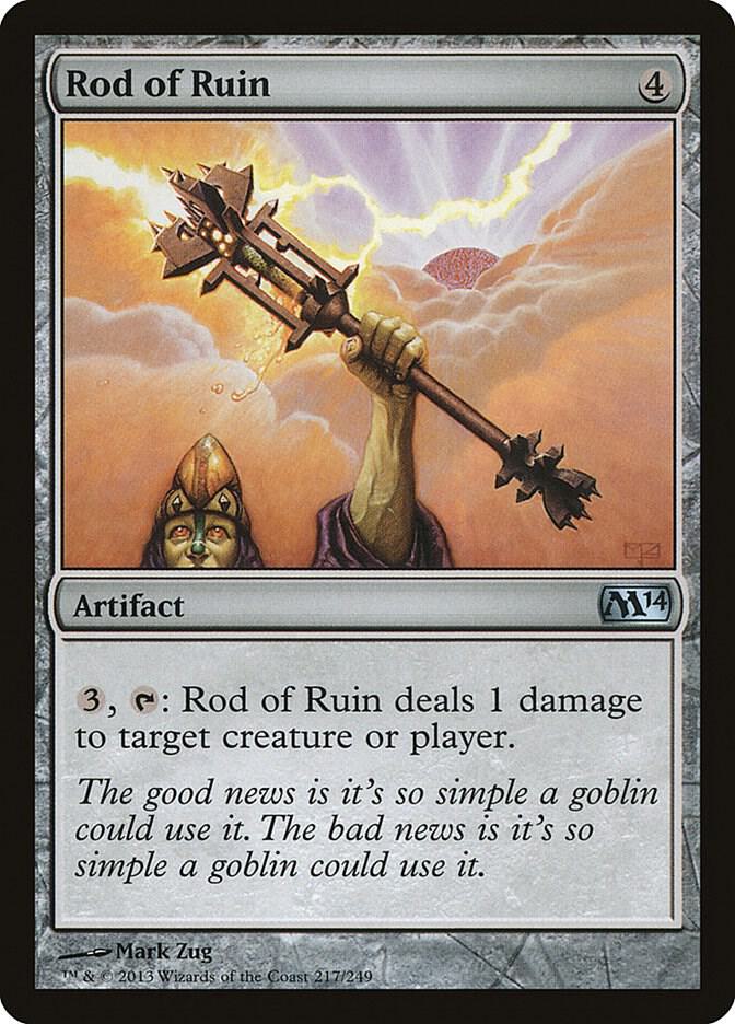 Rod of Ruin [Magic 2014 (M14)] 217