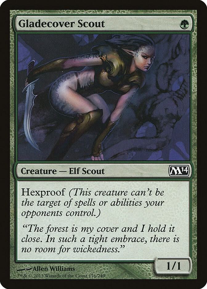 Gladecover Scout [Magic 2014 (M14)] 176