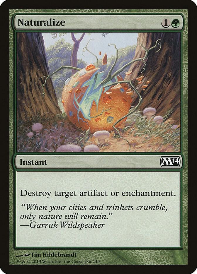 Naturalize [Magic 2014 (M14)] 186
