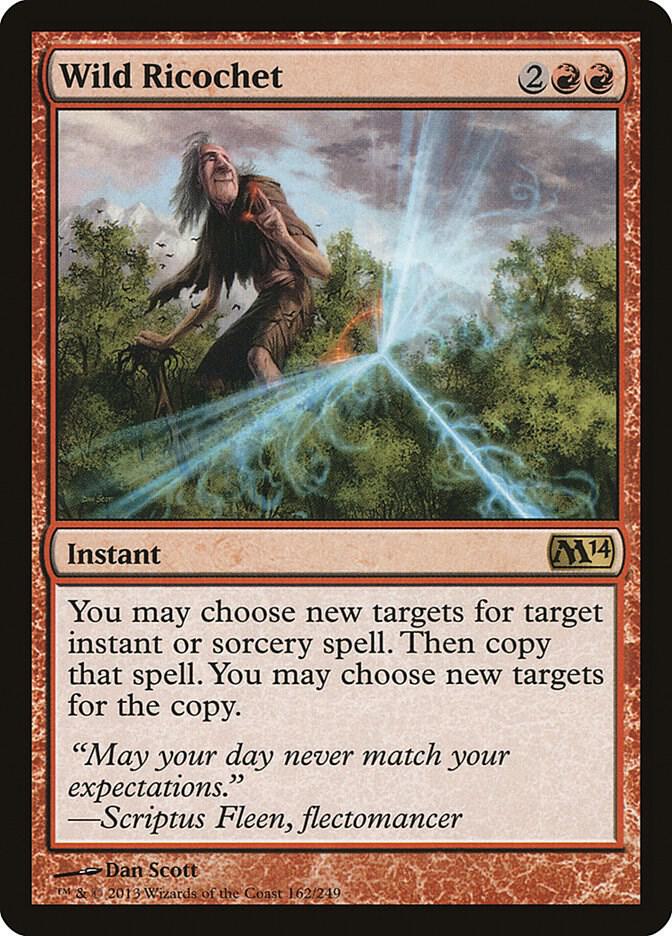 Wild Ricochet [Magic 2014 (M14)] 162