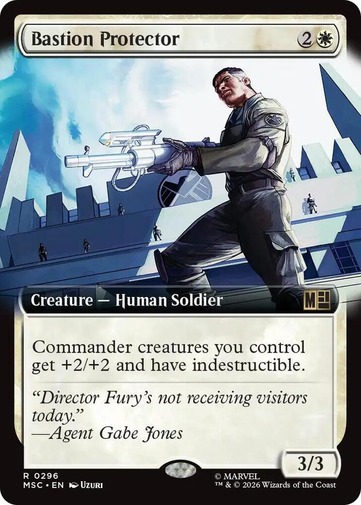 Bastion Protector (Extended Art) [Commander: Marvel Super Heroes] 296
