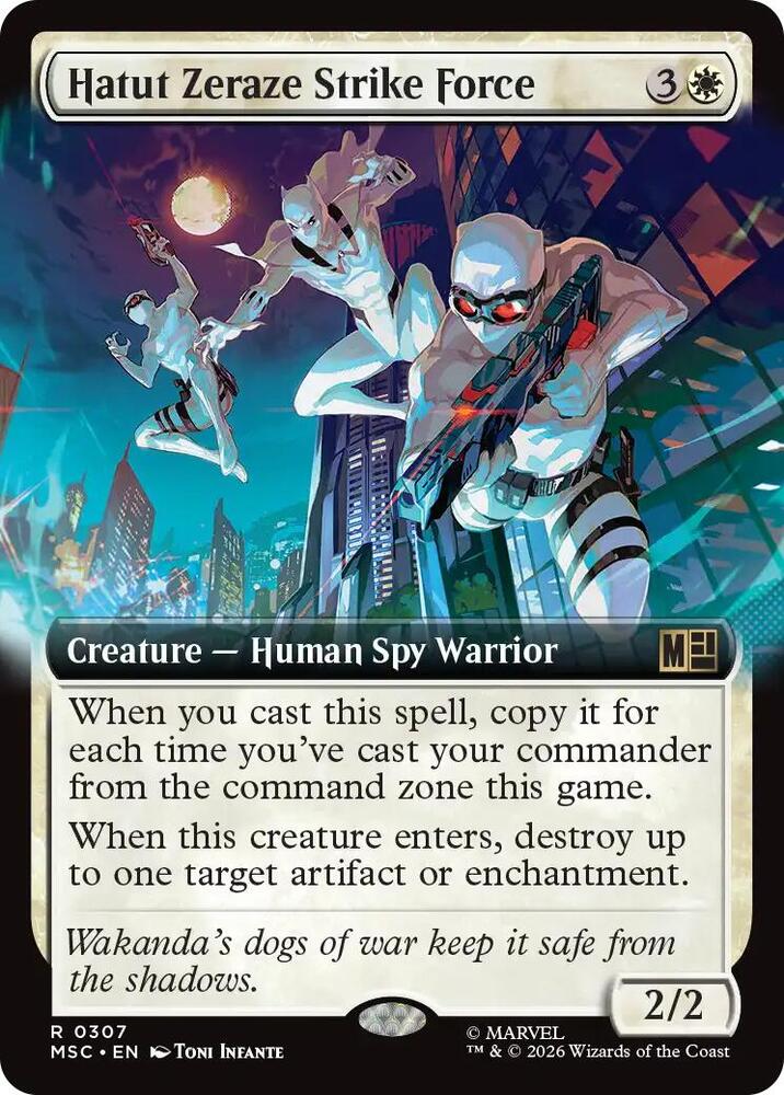 Hatut Zeraze Strike Force (Extended Art) [Commander: Marvel Super Heroes] 307