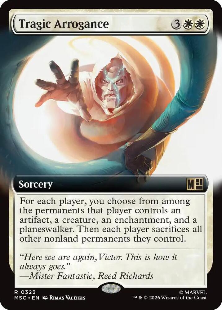 Tragic Arrogance (Extended Art) [Commander: Marvel Super Heroes] 323