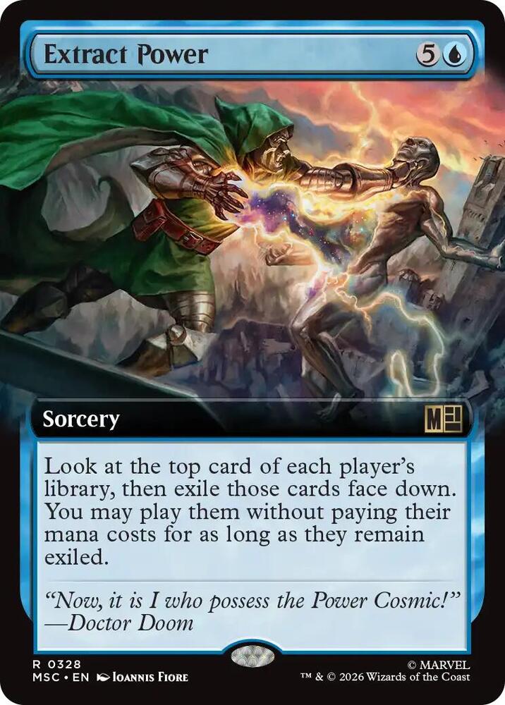 Extract Power (Extended Art) [Commander: Marvel Super Heroes] 328