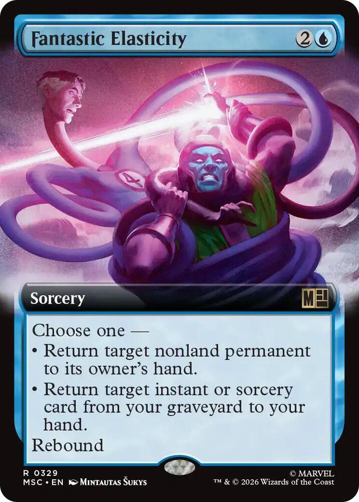 Fantastic Elasticity (Extended Art) [Commander: Marvel Super Heroes] 329