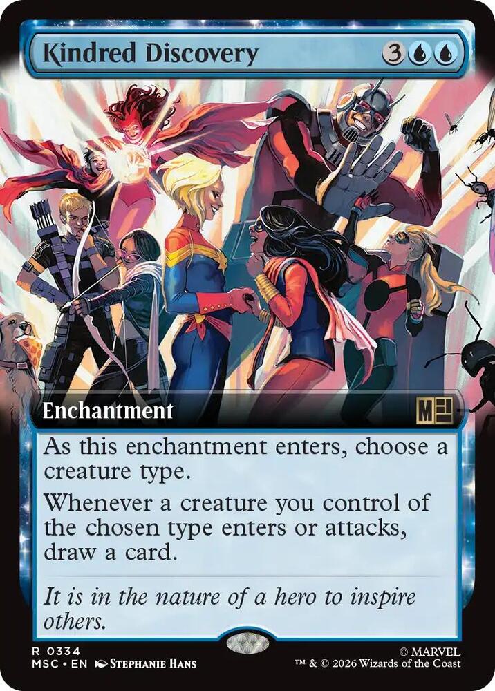 Kindred Discovery (Extended Art) [Commander: Marvel Super Heroes] 334