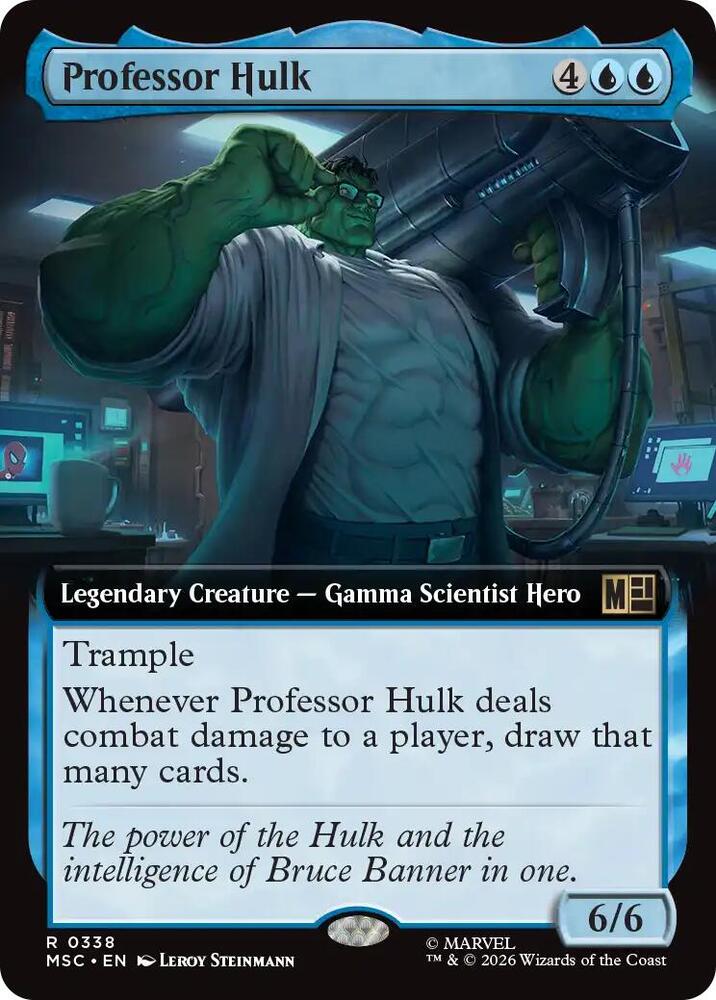 Professor Hulk (Extended Art) [Commander: Marvel Super Heroes] 338