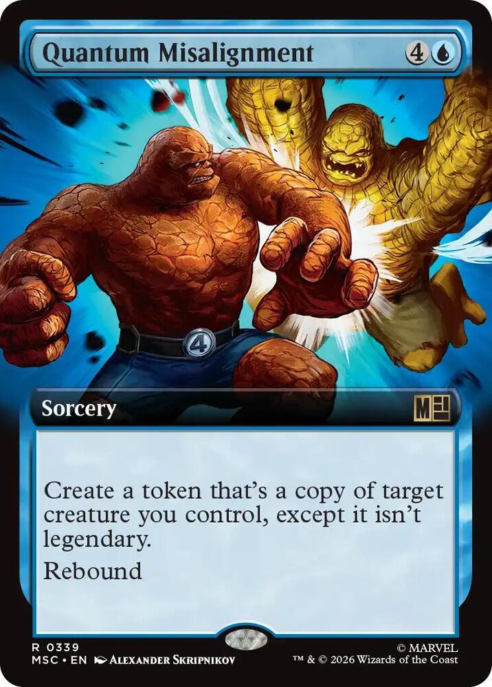 Quantum Misalignment (Extended Art) [Commander: Marvel Super Heroes] 339