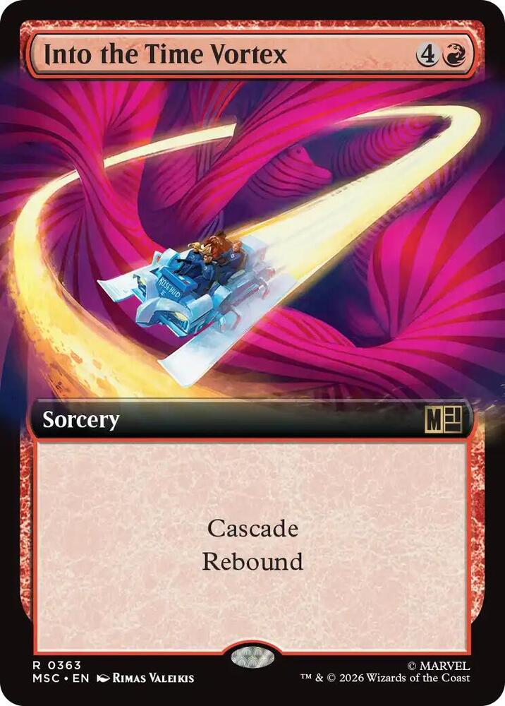 Into the Time Vortex (Extended Art) [Commander: Marvel Super Heroes] 363