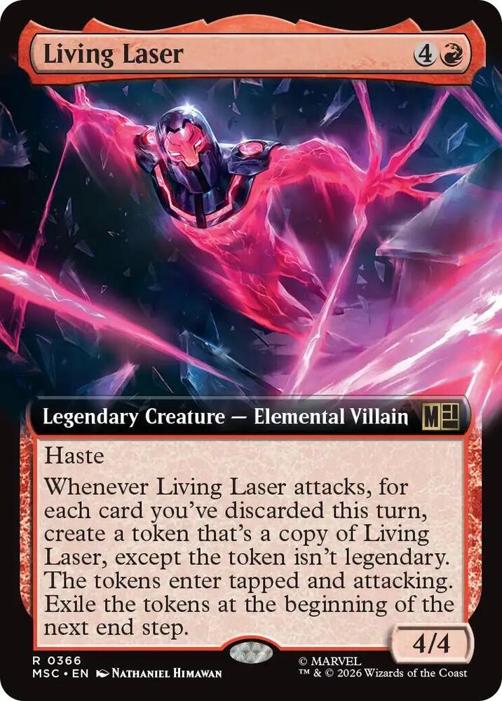 Living Laser (Extended Art) [Commander: Marvel Super Heroes] 366