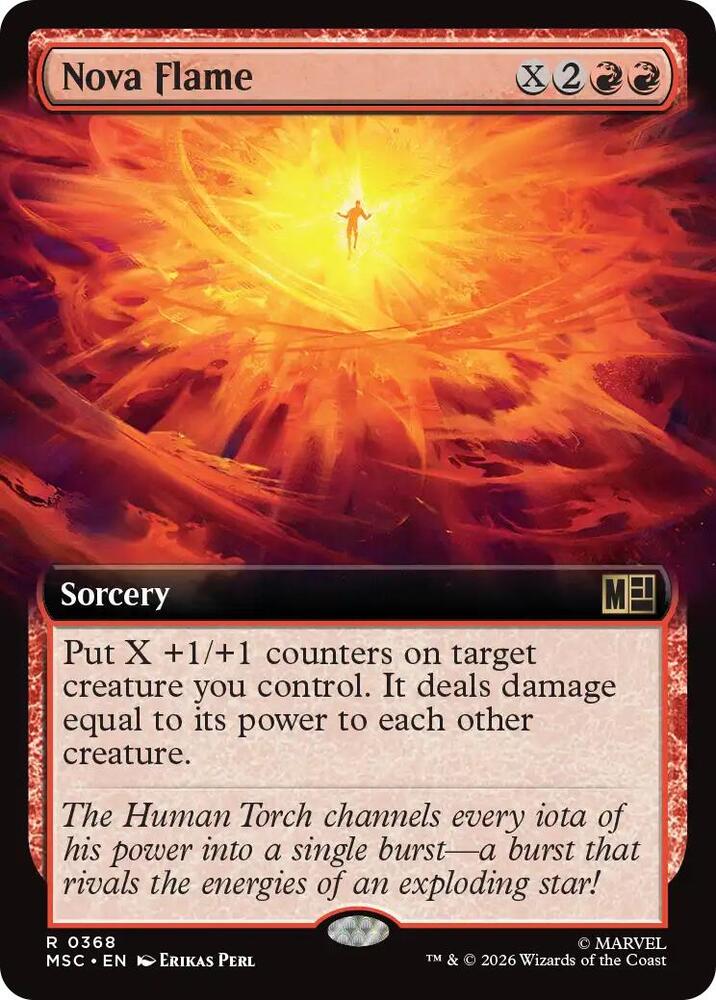 Nova Flame (Extended Art) [Commander: Marvel Super Heroes] 368