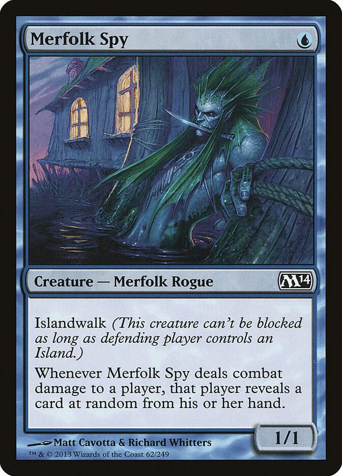 Merfolk Spy [Magic 2014 (M14)] 62