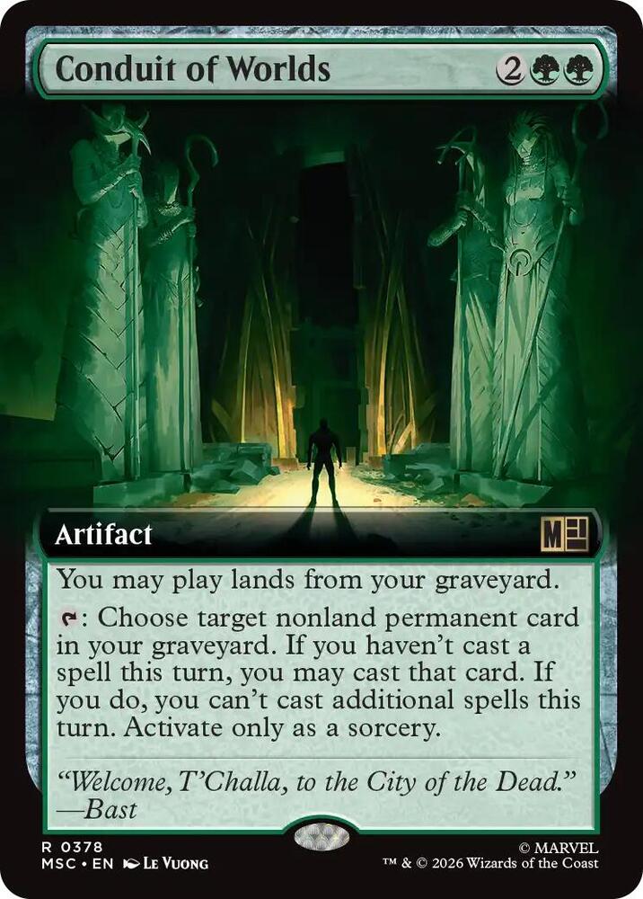 Conduit of Worlds (Extended Art) [Commander: Marvel Super Heroes] 378