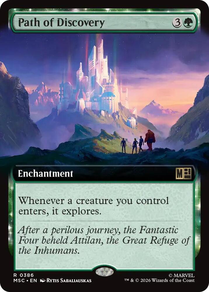 Path of Discovery (Extended Art) [Commander: Marvel Super Heroes] 386