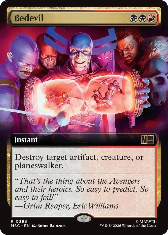 Bedevil (Extended Art) [Commander: Marvel Super Heroes] 393