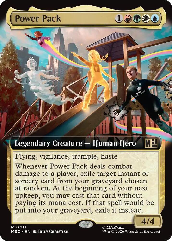 Power Pack (Extended Art) [Commander: Marvel Super Heroes] 411