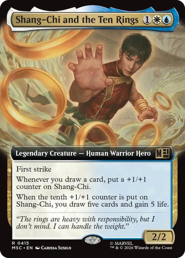 Shang-Chi and the Ten Rings (Extended Art) [Commander: Marvel Super Heroes] 415