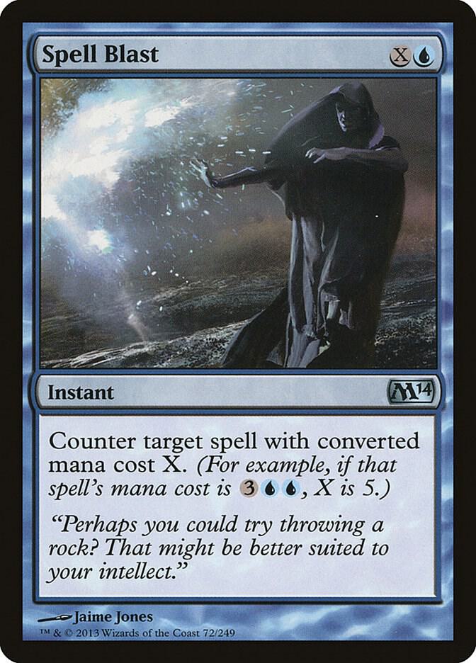 Spell Blast [Magic 2014 (M14)] 72