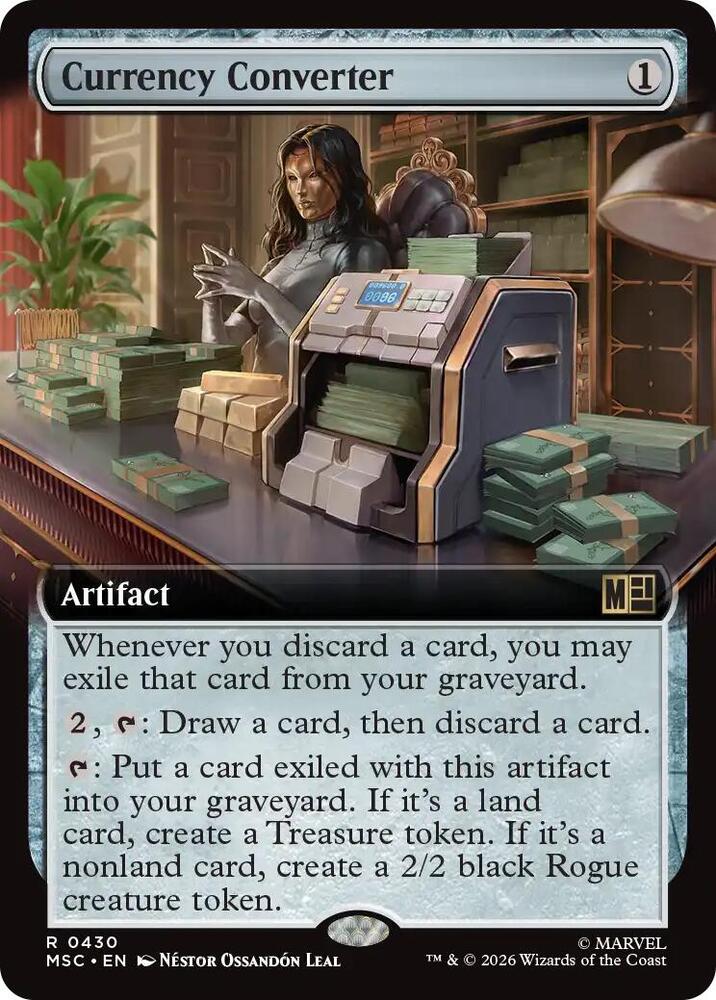 Currency Converter (Extended Art) [Commander: Marvel Super Heroes] 430