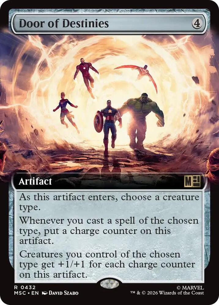 Door of Destinies (Extended Art) [Commander: Marvel Super Heroes] 432