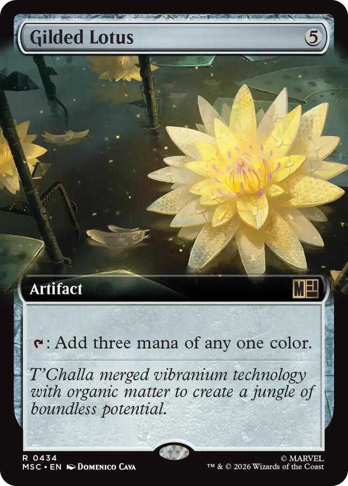 Gilded Lotus (Extended Art) [Commander: Marvel Super Heroes] 434