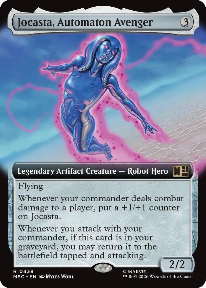 Jocasta, Automaton Avenger (Extended Art) [Commander: Marvel Super Heroes] 439