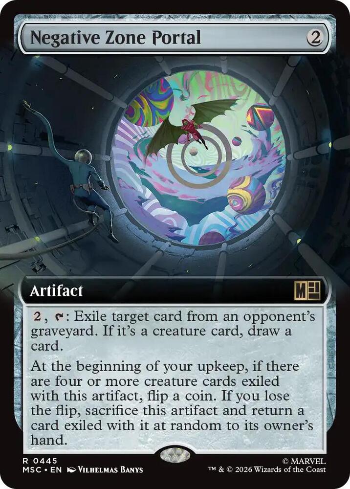 Negative Zone Portal (Extended Art) [Commander: Marvel Super Heroes] 445
