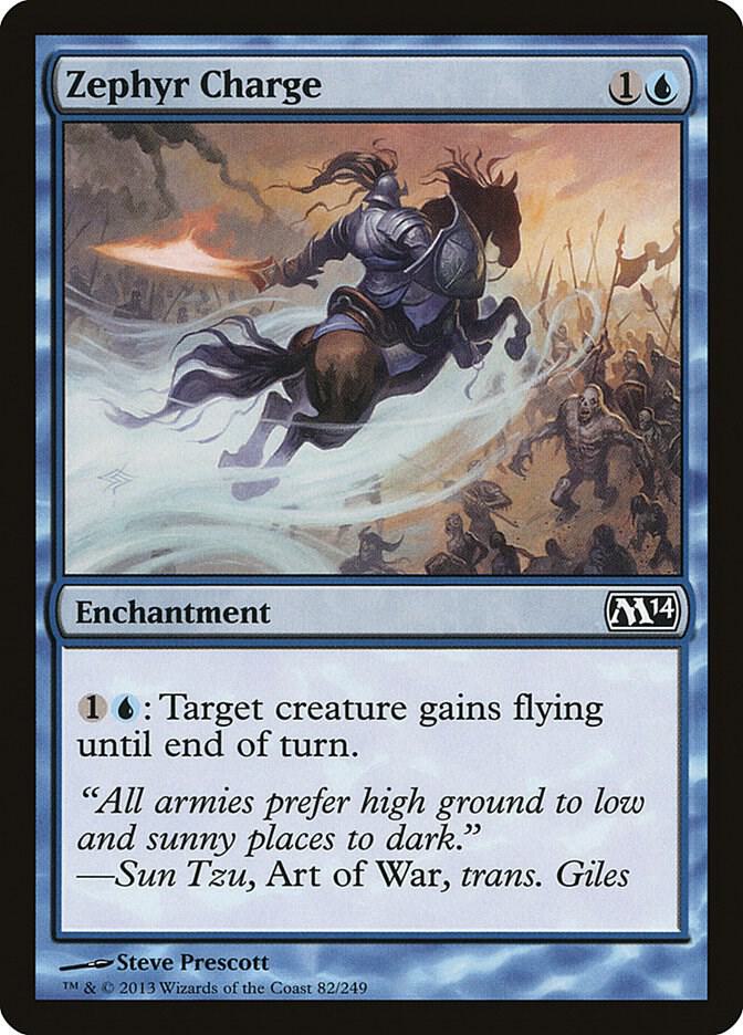 Zephyr Charge [Magic 2014 (M14)] 82