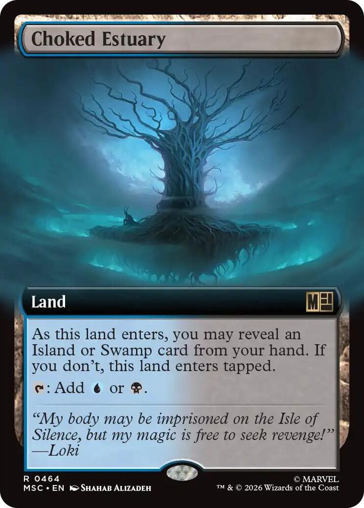 Choked Estuary (Extended Art) [Commander: Marvel Super Heroes] 464