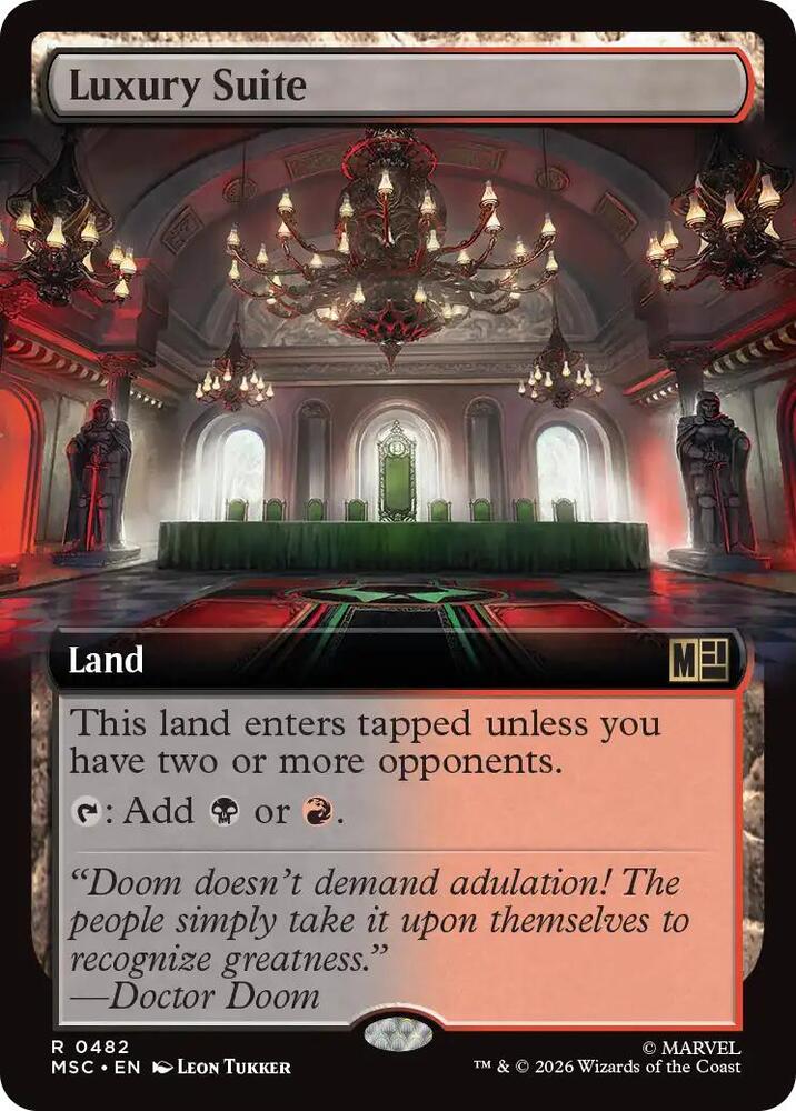 Luxury Suite (Extended Art) [Commander: Marvel Super Heroes] 482