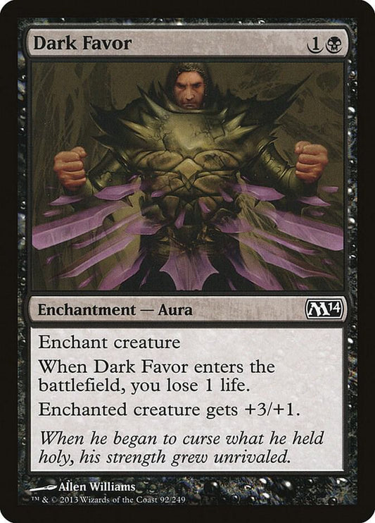 Dark Favor [Magic 2014 (M14)] 92