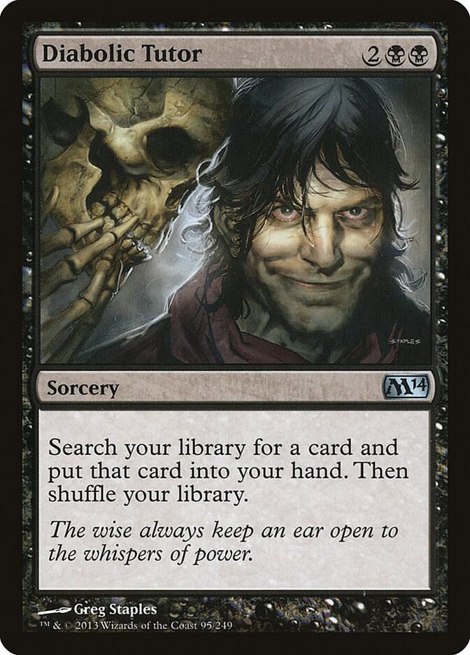 Diabolic Tutor [Magic 2014 (M14)] 95