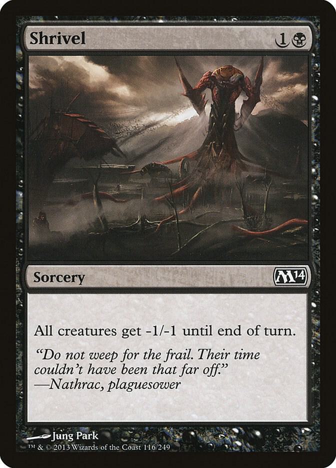 Shrivel [Magic 2014 (M14)] 116