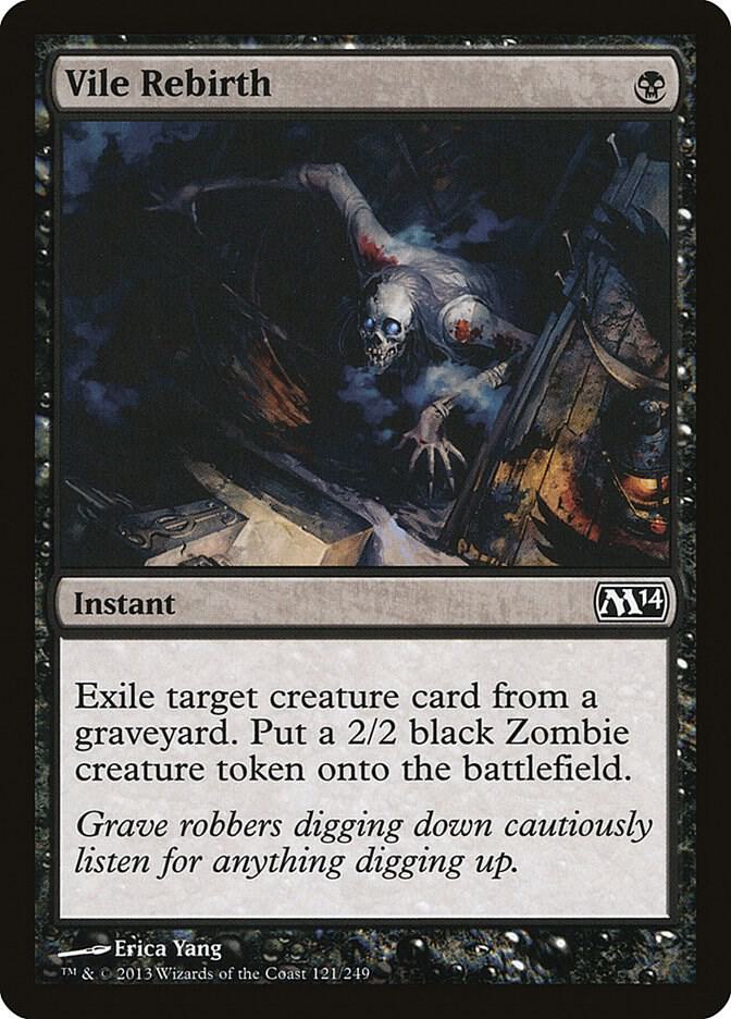 Vile Rebirth [Magic 2014 (M14)] 121