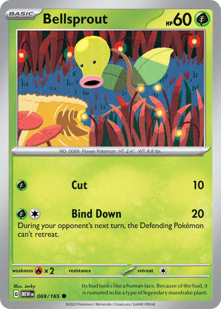 Bellsprout - 69/165 151