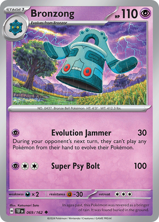 Bronzong - 69/162 Temporal Forces