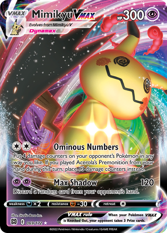 Mimikyu VMAX - 69/172 Brilliant Stars